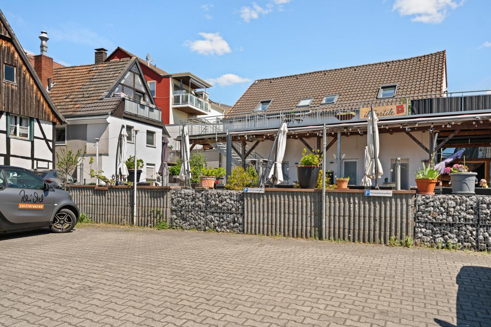 Mola Apartments-Charmante Ferienwohnung Im Herdecke Zentrum Fuer 3 Personen-Grosse Dachterrasse-Grill-Gratis Parken-Wlan Exteriör bild