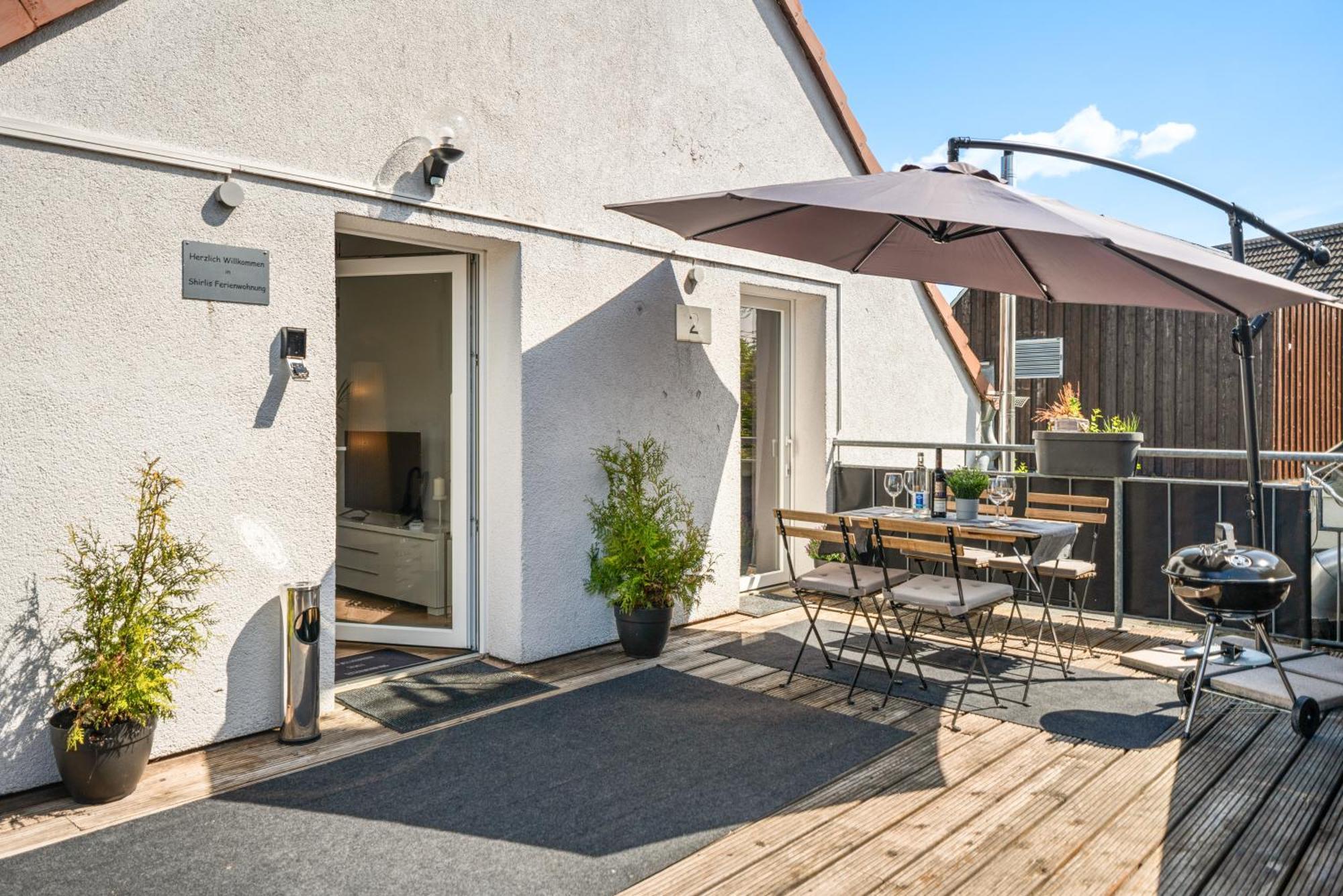 Mola Apartments-Charmante Ferienwohnung Im Herdecke Zentrum Fuer 3 Personen-Grosse Dachterrasse-Grill-Gratis Parken-Wlan Exteriör bild