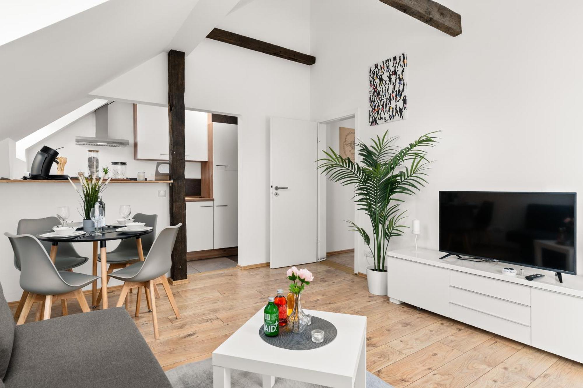 Mola Apartments-Charmante Ferienwohnung Im Herdecke Zentrum Fuer 3 Personen-Grosse Dachterrasse-Grill-Gratis Parken-Wlan Exteriör bild